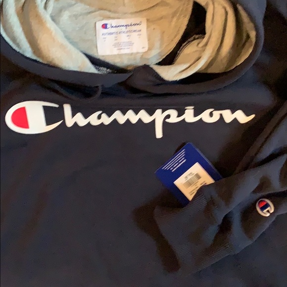 Champion Hoodie NAVY - Picture 2 of 3